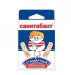 Лейкопластырь, Sanitabant (Санитабант) р. 1.9смх7.2см №10 стандарт