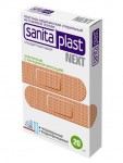 Лейкопластырь, Sanitaplast (Санитапласт) р. 1.9смx7.2см №20 Некст стандартный на эластичной тканевой основе